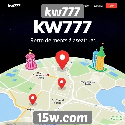 localização e acessibilidade do site kw777
